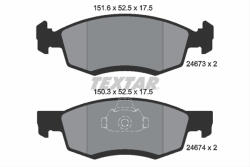 TEXTAR Set placute frana TEXTAR 2467301