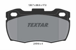 TEXTAR Set placute frana TEXTAR 2151902