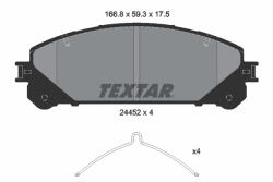 TEXTAR Set placute frana TEXTAR 2445201