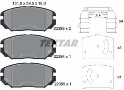 TEXTAR Set placute frana TEXTAR 2239301