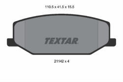 TEXTAR Set placute frana TEXTAR 2114202