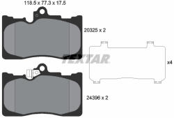 TEXTAR Set placute frana TEXTAR 2032501