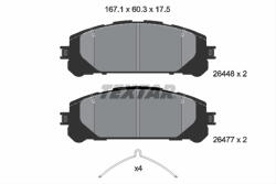 TEXTAR Set placute frana TEXTAR 2644801