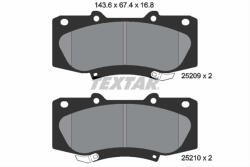 TEXTAR Set placute frana TEXTAR 2520901