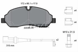 TEXTAR Set placute frana TEXTAR 2203401
