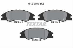 TEXTAR Set placute frana TEXTAR 2421801