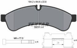 TEXTAR Set placute frana TEXTAR 2923101