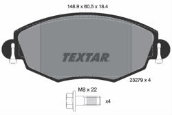 TEXTAR Set placute frana TEXTAR 2327904