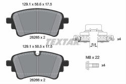 TEXTAR Set placute frana TEXTAR 2626503