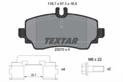 TEXTAR Set placute frana TEXTAR 2307004