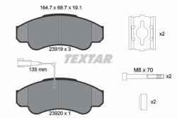 TEXTAR Set placute frana TEXTAR 2391901
