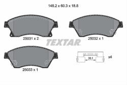 TEXTAR Set placute frana TEXTAR 2503101