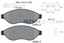 TEXTAR Set placute frana TEXTAR 2446902