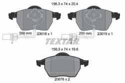 TEXTAR Set placute frana TEXTAR 2301802