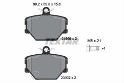 TEXTAR Set placute frana TEXTAR 2199901
