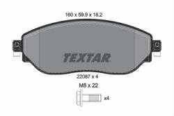 TEXTAR Set placute frana TEXTAR 2208701