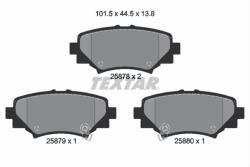 TEXTAR Set placute frana TEXTAR 2587801