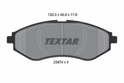 TEXTAR Set placute frana TEXTAR 2397401