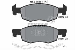 TEXTAR Set placute frana TEXTAR 2214301