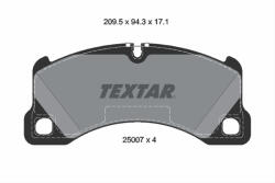 TEXTAR Set placute frana TEXTAR 2500701