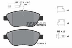 TEXTAR Set placute frana TEXTAR 2370901