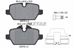 TEXTAR Set placute frana TEXTAR 2547801