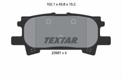 TEXTAR Set placute frana TEXTAR 2396701