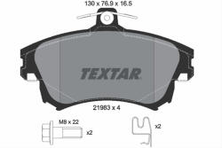 TEXTAR Set placute frana TEXTAR 2198304
