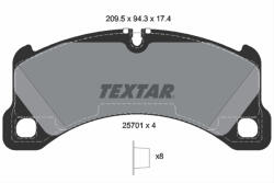 TEXTAR Set placute frana TEXTAR 2570101