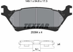 TEXTAR Set placute frana TEXTAR 2538401