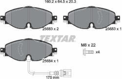 TEXTAR Set placute frana TEXTAR 2568301