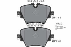 TEXTAR Set placute frana TEXTAR 2561701
