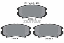 TEXTAR Set placute frana TEXTAR 2389101