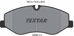 TEXTAR Set placute frana TEXTAR 2206201