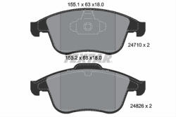 TEXTAR Set placute frana TEXTAR 2471001