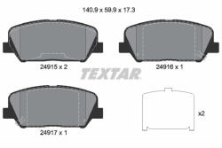 TEXTAR Set placute frana TEXTAR 2491501