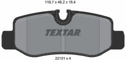TEXTAR Set placute frana TEXTAR 2210101