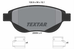 TEXTAR Set placute frana TEXTAR 2509401