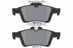 TEXTAR Set placute frana TEXTAR 2521201