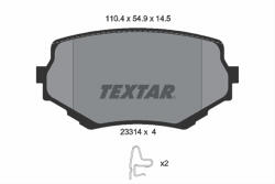 TEXTAR Set placute frana TEXTAR 2331401
