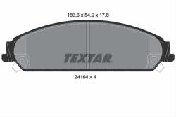 TEXTAR Set placute frana TEXTAR 2416401
