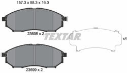 TEXTAR Set placute frana TEXTAR 2369801
