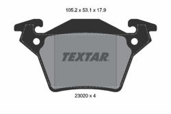 TEXTAR Set placute frana TEXTAR 2302001