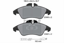 TEXTAR Set placute frana TEXTAR 2399002