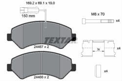 TEXTAR Set placute frana TEXTAR 2446701