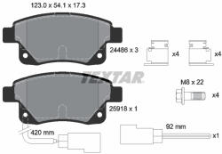 TEXTAR Set placute frana TEXTAR 2448601