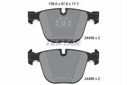 TEXTAR Set placute frana TEXTAR 2445801