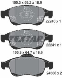 TEXTAR Set placute frana TEXTAR 2224001