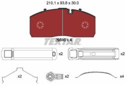 TEXTAR Set placute frana TEXTAR 2934001
