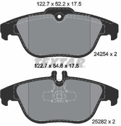 TEXTAR Set placute frana TEXTAR 2425401